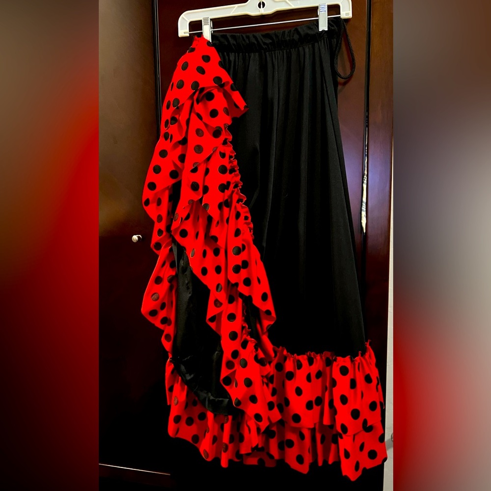 Long Latin salsa skirts